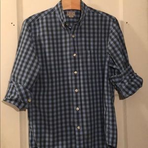 J. Crew Lightweight Plaid Woven Shirt